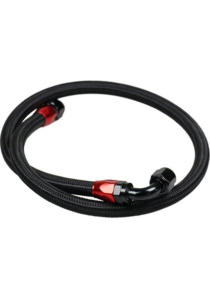 Araç Yüksek Sıcaklığa Dayanıklı Yağ Soğutma Radyatör Yağı Soğutma Borusu AN10-0 °+90 ° Siyah Naylon Boru (Yurt Dışından)