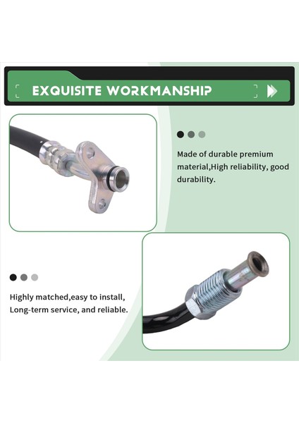 53713-S6M-024 Araç Hidrolik Direksiyon Hortumu Honda Inte-Gra 53713S6M024 Için Yüksek Basınçlı Hortum (Yurt Dışından) indirimleri