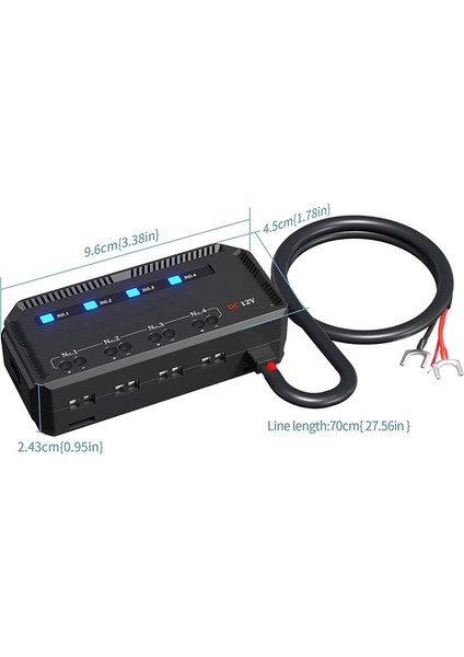 Araba Sigorta Kutusu Motosiklet Kavşağı Sigorta Kutusu Pil Koruma Kavşağı Kutusu 20A Çıktı Yalıtım Isı Dirençine Sahiptir (Yurt Dışından) modelleri