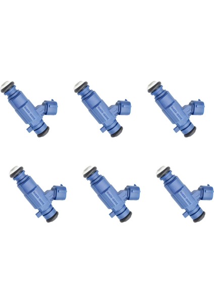 Hyundai Kia 35310-02900 3531002900 Için 6x Araba Yakıt Enjektör Yakıt Enjektörü Enjektör (Yurt Dışından)