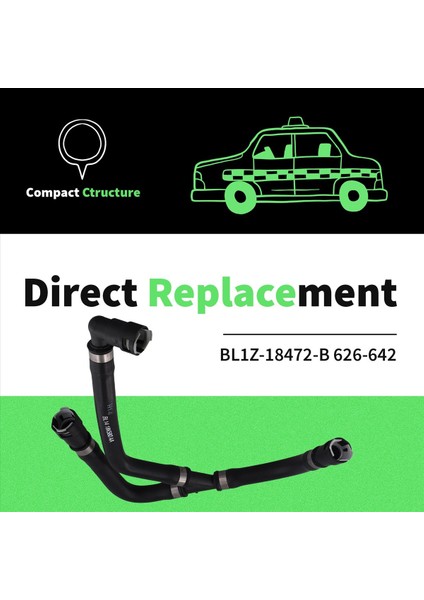 Ford Expedition / Lincoln Navigator Için Yeni Navigator Hvac Isıtıcı Hortumu BL1Z-18472-B 626-642 4l V8 2011-2014 (Yurt Dışından) indirimleri