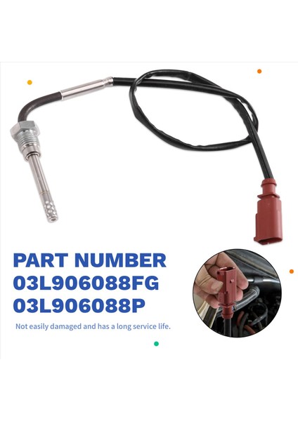 Egt Sensörü 03L906088FG 03L906088P Audi Için Egzoz Gaz Sıcaklık Sensörü (Yurt Dışından) indirimleri