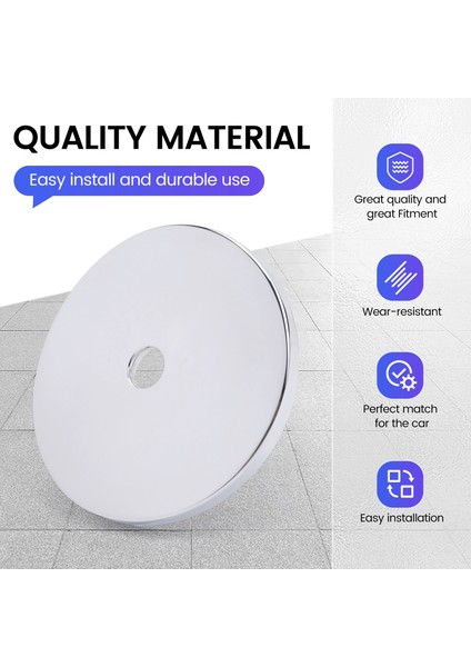 1508C1 Araç Harici Gaz Petrol Tank Kilidi Kapak Peugeot 206 207 Citroen C2 Için Yakıt Deposu Kapak Kapağı (Yurt Dışından) indirimleri