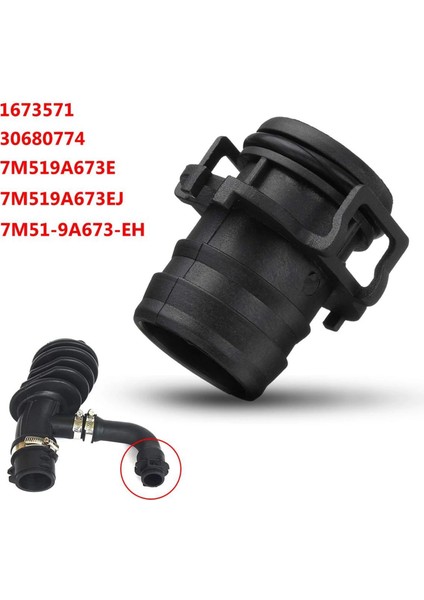2x Araç Hava Filtresi Akışı Giriş Hortum Boru Klipsi Ford /focus /c-Max 2003-2012 7M519A673EJ 3068774 7M519A673E (Yurt Dışından) fırsatları