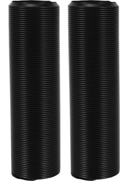 2x Hava Kanalı Hortumu 2 5 Inç 63MM Araba Soğuk Hava Turbo Emme Borusu Evrensel Araçlar Için Ayarlanabilir Esnek Yüksekliğe Sahip (Yurt Dışından)