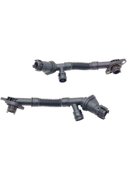 2pcs Karter Havalandırma Hortumu Sol ve Sağ For-Bmw 550I 650I 750I 750LI B7 X5 X6 N63 11157646086 11157646087 (Yurt Dışından) fiyatları