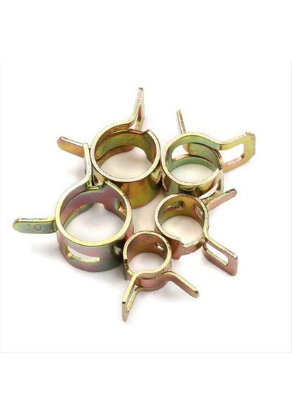 75 Pcs Çinko Kaplamalı Yay Hortum Kelepçeleri + Düz Boğaz Tüp Kelepçesi Bant Kelepçesi Metal Harfa Eden Çiftlik Kiti (Yurt Dışından) modelleri