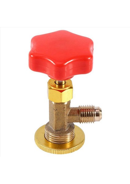 2x R134A Can Canıster Onader Onader Tap Tapper M14/1/4 Inç Sae Klima Soğutucu Valf Kırmızı + Altın Tapa (Yurt Dışından) fiyatları