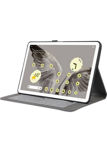 Google Tablet Piksel Tablet Denim Desen Koruyucu Kapak Tpu Yumuşak Kılıf Ses Kılıfına Bağlı Olun Gümüş Gray (Yurt Dışından) indirimleri
