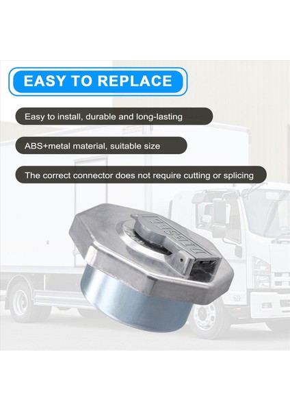 Isuzu Npr Nqr 4hk1 Için Anahtarlı Araç Yakıt Kapağı 8-98146010-0 8-98088982-0 Gümüş (Yurt Dışından) indirimleri