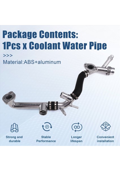 06E121045E Alüminyum Motor Soğutucu Su Borusu 06E121045R Audi A6 C6 A4 B7 A4/s4 2 4l 2 8l 3 2l (Yurt Dışından) fırsatları