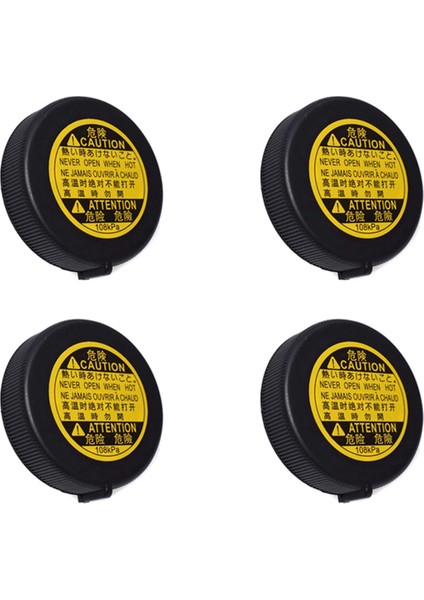 Toyota Corolla Lexus Için 4x Radyatör Soğutucu Taşma Kurtarma Tank Kapağı 200D Subaru Trezia 1647551010 16475-51010 (Yurt Dışından)