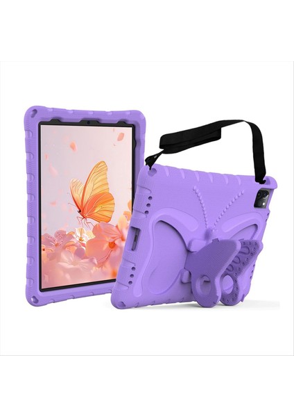 Ipad Pro 11 Ininch 2024 Şok Geçirmez Kapak Kabuğu Stand Kılıfları Eva Stand Case Mor (Yurt Dışından) indirimleri