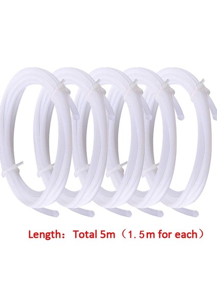 5 Adet Ptfe Tüp (1 5m) 10 Adet Pc4-M6 Bağlantı Parçaları ve 10 Adet PC4-M10 Bağlantı Konnektörü 3D Yazıcı 1 75 mm Için (Yurt Dışından) fırsatları