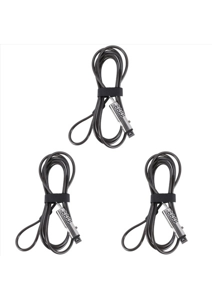 3x Güvenlik USB Parola Dizüstü Bilgisayarda Tablet Projektör Tv&#39 De Hırsızlık Önleme Işlevi Için Kullanılan Hırsızlık Önleme Kilit (Yurt Dışından)