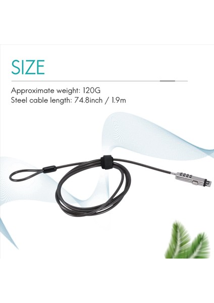 3x Güvenlik USB Parola Dizüstü Bilgisayarda Tablet Projektör Tv&#39 De Hırsızlık Önleme Işlevi Için Kullanılan Hırsızlık Önleme Kilit (Yurt Dışından) indirimleri