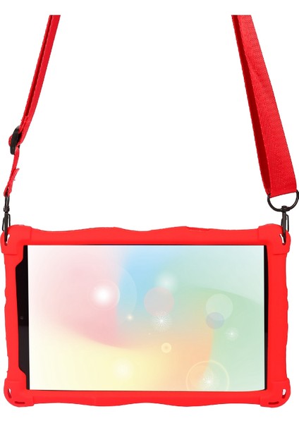 Alldocube Smile Için Silikon Kılıf 1 8inch Tablet Kılıf Tablet Alldocube Smile Için Kalem ve Kayış ile Stand Smile1 (B) (Yurt Dışından) fırsatları