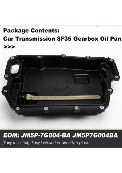 Otomobil Şanzımanı 8F35 Şanzıman Yağ Panı JM5P-7G004-BA JM5P7G004BA JM5Z-7G004-A JM5Z7G004A Ford Için (Yurt Dışından) indirimleri