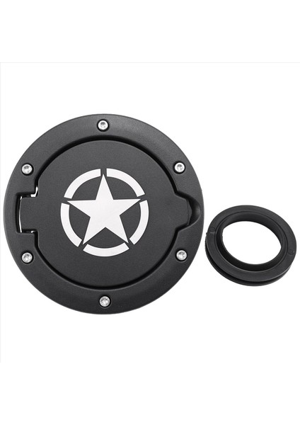 2x Gaz Deposu Kapağı Yakıt Deposu Kapağı 2007-2018 Için 4 Kapılı 2 Kapılı Jeep Wrangler Jk ve Sınırsız Araba Aksesuarları (Yurt Dışından) fırsatları