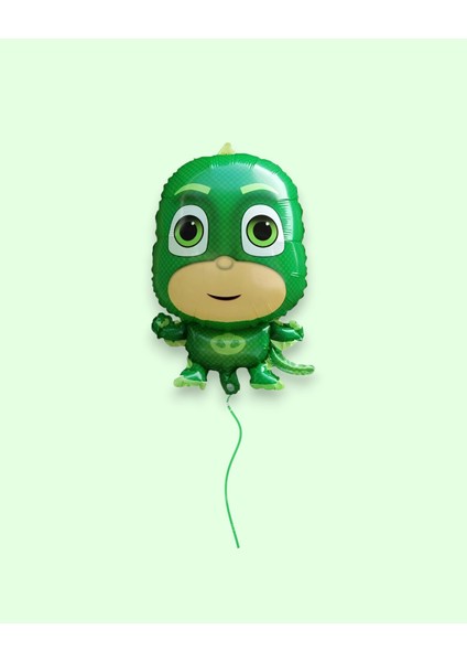 Pijamaskeliler Kertenkele Gekko Folyo Balon Pija Masks Uçan Balon - Doğum Günü Süsü