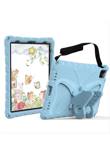 IPad Pro 11 Ininch 2024 Şok Geçirmez Kapak Kabuğu Stand Kılıfları Eva Stand Case Blue (Yurt Dışından) fiyatları