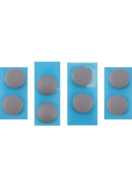 Yüzey Dizüstü Bilgisayar Modelleri Için Yedek Kauçuk Ayaklar 3 4 - Alt Kılıf Ayak Pedi Gri (Yurt Dışından)