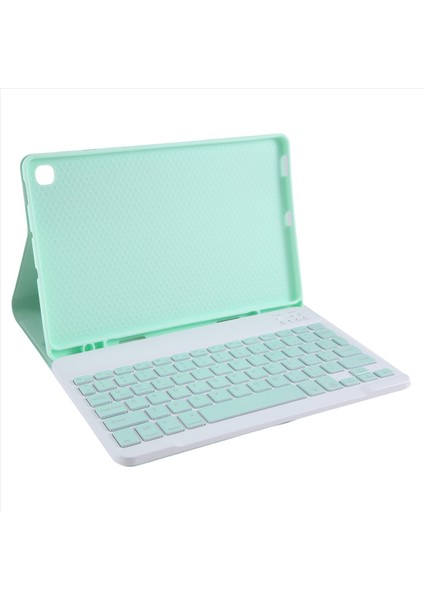 Samsung Galaxy Tab S6 Lite 10 4 Inç P610 P613 P615 P619 Bluetooth Klavye Kasası Klavye Yeşil (Yurt Dışından)
