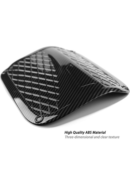 Toyota Camry Se Le Xse Xle 2018 Için Araba Karbon Fiber Tahıl Yakıt Deposu Kapağı Kaplama Kapağı Dekor Çıkartmaları- Aksesuarlar (Yurt Dışından) fırsatları