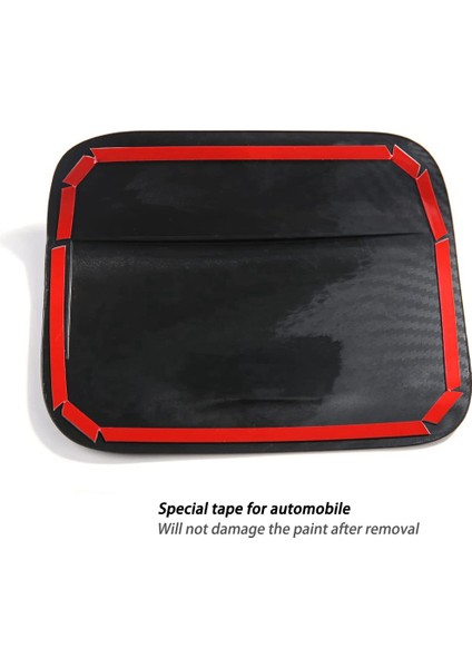 Toyota Camry Se Le Xse Xle 2018 Için Araba Karbon Fiber Tahıl Yakıt Deposu Kapağı Kaplama Kapağı Dekor Çıkartmaları- Aksesuarlar (Yurt Dışından) indirimleri