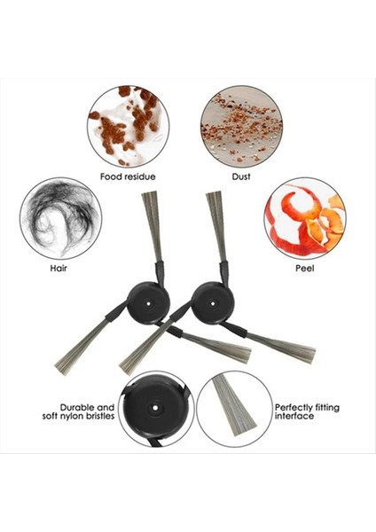 Dreame Bot X40 L40 Ultra X40 Ultra S30 Pro Ultra Vakum Yedek Parçaları Için 27 Parça Vakum Fırçası Toz Torbası ve Filtre Seti (Yurt Dışından) fiyatları