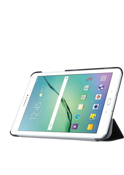 Samsung Galaxy Tab S2 8-Inç Kılıf-Samsung Galaxy Tab S2 8 Inç Tablet (Siyah) Için Ince Akıllı Kapak Kasası (Yurt Dışından) indirimleri