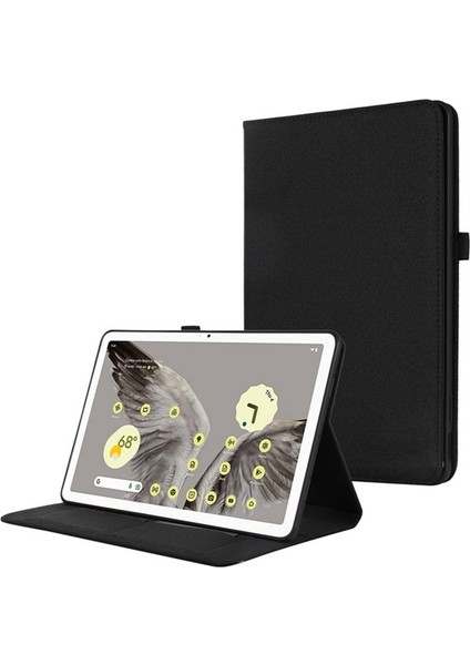 Google Tablet Için Piksel Tablet Denim Desen Koruyucu Kapak Tpu Yumuşak Kılıf Ses Kılıfına Bağlanabilir Siyah (Yurt Dışından) fırsatları