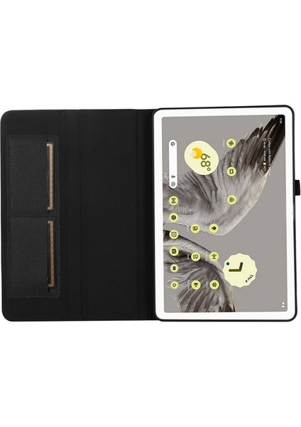 Google Tablet Için Piksel Tablet Denim Desen Koruyucu Kapak Tpu Yumuşak Kılıf Ses Kılıfına Bağlanabilir Siyah (Yurt Dışından) indirimleri