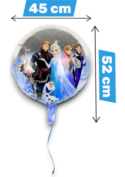 Frozen Elsa Folyo Balon Karlar Ülkesi Prensesi Kız Çocuk Doğum Günü Parti Balonu Helyum Uyumlu fiyatları