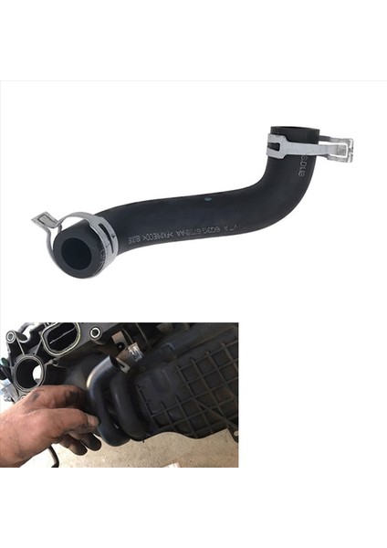 4x 6G9G6758AA 1430644 Araba Motoru Hava Alım Hortumu Ford Mondeo Için Uygun 2004-2012 Focus 2005-2013 (Yurt Dışından) modelleri