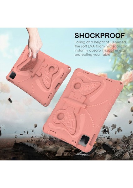 Ipad Pro 11 Ininch 2024 Şok Geçirmez Kapak Kabuğu Stand Kılıfları Eva Stand Case Pink (Yurt Dışından) fırsatları