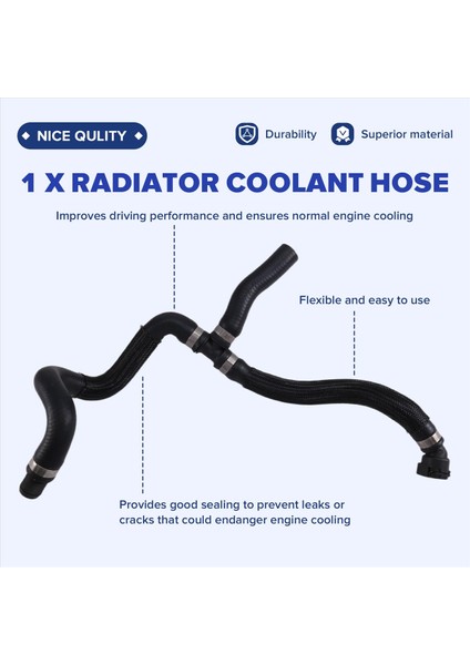 17127576282 Bmw 7 &#39 750I Li Xdrıve Için Araba Radyatör Soğutucu Hortumu 2008-2015 Ford Escort 1974-1980 (Yurt Dışından) fırsatları