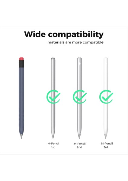 Huawei Huawei Için Kapasitif Kalem Kılıfı M-P-P-P-P-P-P-P-P-Patem 1/2/3 Nesil Ultra Ince Koruyucu Kılıf Kalem Kılıfı Mor (Yurt Dışından) indirimleri