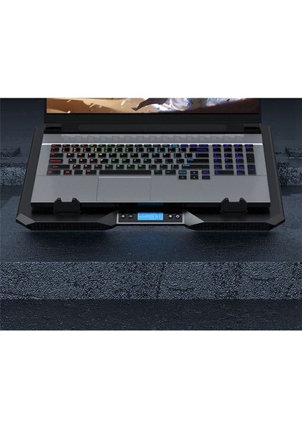 Buz Coorel Oyun Defter Soğutma Braketi Dizüstü Bilgisayar Soğutucu Dizüstü Bilgisayar Stand Soğutma Taban Standı Sessiz Dizüstü Bilgisayar Radyatör Baskı B (Yurt Dışından) indirimleri