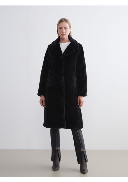 Yeni Sezon Ceket Yaka Kadın Kürk Kaban fiyatları