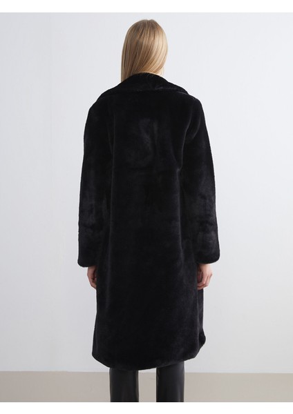 Yeni Sezon Ceket Yaka Kadın Kürk Kaban indirimleri