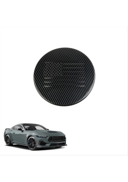 Ford Mustang Için Karbon Fiber Tarzı Yakıt Deposu Kapak Gaz Kapısı Kalıplama Döşeme 2024 Aksesuarları (Yurt Dışından) modelleri