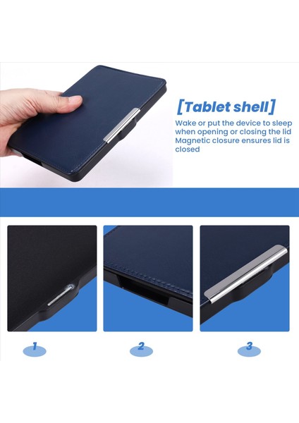 Kobo Glo Hd 6 0 &quot Ereader Manyetik Otomatik Uyku Kapağı Ultra Ince Sert Kabuk (Koyu Mavi) (Yurt Dışından) fırsatları