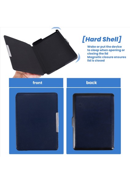 Kobo Glo Hd 6 0 &quot Ereader Manyetik Otomatik Uyku Kapağı Ultra Ince Sert Kabuk (Koyu Mavi) (Yurt Dışından) indirimleri