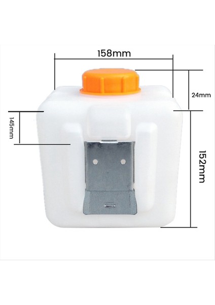 2 5l Hava Hava Parkı Isıtıcı Yakıt Deposu Kare Yağ Depolama Araba Kamyonu Karavanı Akaryakıt Deposu (Yurt Dışından) fırsatları