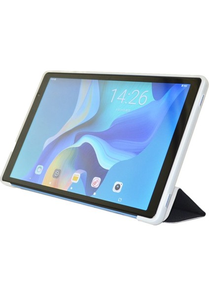 Teclast P26T Için Pu Kılıf 10 1 Inç Tablet Ultra Ince Pu Deri+Tpu Tablet Stand P26T 10 1in Koruma Kılıfı Siyah (Yurt Dışından)