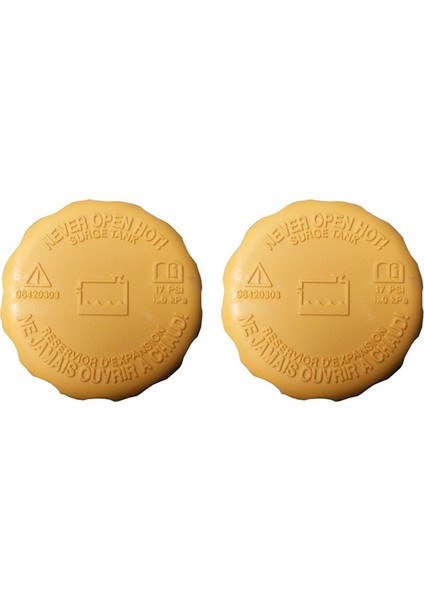 2x Radyatör Genişleme Su Depk Kapağı Chevrolet Aveo Optra Nubira Lanos Pontiac G3 Ford 96420303 96536649 (Yurt Dışından)