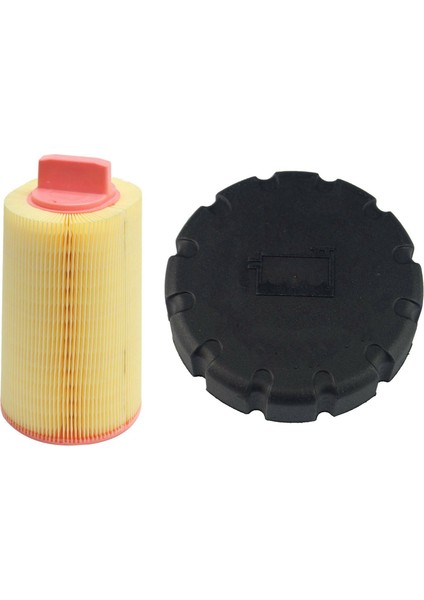 1 Pcs Radyatör Soğutucu Genişleme Tank Kapağı ve 1 Pcs A2710940204 Motor Hava Filtresi (Yurt Dışından)