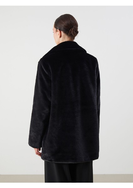 Yeni Sezon Ceket Yaka Kadın Kürk Kaban indirimleri