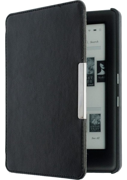 Kobo Glo Hd 6 0 &quot Ereader Manyetik Otomatik Uyku Kapağı Ultra Ince Sert Kabuk (Siyah) (Yurt Dışından)